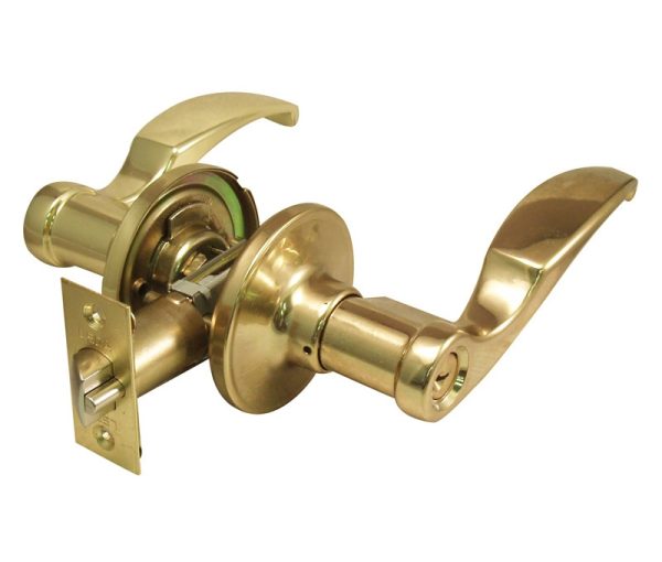 101353.jpg LSDA GRADE 3 ENTRY LEVER LASALLE KWIKSET MILLENIUM BRIGHT BRASS 101353 - 50LA MB3K