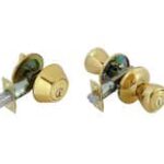 LSDA Grade 3 Single Combination Kwikset Classic Bright Brass 7075C3K KA10