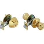 LSDA GRADE 3 SINGLE COMBINATION KWIKSET CLASSIC BRIGHT BRASS 101641 - 7075C3K KA10