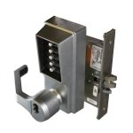 SIMPLEX PUSH BUTTON MORTISE LOCK PASSAGE SFIC LEFT HAND - L8146B26D41