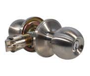 LSDA Grade 3 Entry Knob Ball Stainless Steel Weiser 00B32D W KA4