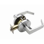 FALCON GRADE 2 PRIVACY LEVER DANE 2-3/4" BACKSET SATIN CHROME - W301S DAN626