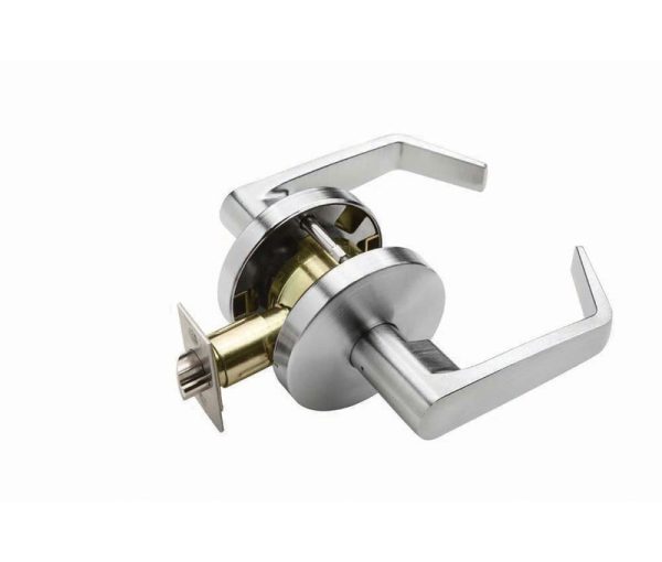 102329.jpg FALCON GRADE 2 PRIVACY LEVER DANE 2-3/4" BACKSET SATIN CHROME - W301S DAN626