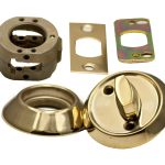 ILCO GRADE 1 SINGLE CYLINDER DEADBOLT LESS BOLT, CYLINDER & FRONT LTB - 4510 03P1 00 900