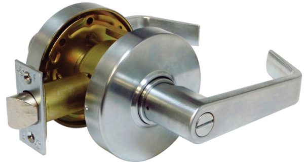 103366MS.jpg LSDA GRADE 1 PRIVACY LEVER LEXINGTON SATIN CHROME 103366 - 5200LE26D