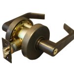 LSDA GRADE 1 STOREROOM LEVER LEXINGTON DARK BRONZE SCHLAGE C 103383 - 5400LE10BE