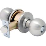 LSDA GRADE 1 CLASSROOM KNOB BALL SCHLAGE C 2-3/4" BACKSET UL 103413 - 4500B32D SC4 2-3/4UL