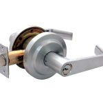 LSDA GRADE 2 STOREROOM LEVER VANCOUVER 2-3/4" SC4 SATIN CHROME 103431 - 840VA26D SC4 2-3/4UL