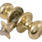 103539-1 LSDA Grade 3 Entry Knob Plymouth Bright Brass Schlage C 00P3S KA4