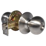 LSDA GRADE 2 ENTRY KNOB PLYMOUTH 2-3/4" STAINLESS STEEL SCHLAGE C 104758 - 100P32D2-3/4SCH C