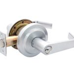 LSDA GRADE 2 INSTITUTIONAL LEVER VANCOUVER UL 2-3/4" SCHLAGE C SATIN CHROME 105678 - 890VA26D SC4 2-3/4UL
