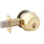 105687-1 LSDA GRADE 2 SINGLE CYLINDER DEADBOLT SC4 2-3/4" BACKSET UL 260 3S2-3/4UL