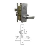 LSDA MORTISE LOCK STOREROOM WITH DEADBOLT 108230 - MLF48AA26D