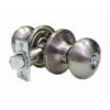 LSDA Grade 3 Entry Knob Plymouth Satin Nickel Kwikset 00P15K KA4