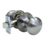 109623-1 LSDA Grade 3 Passage Knob Plymouth Satin Nickel 01P15