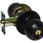 LSDA GRADE 3 ENTRY KNOB BALL ANTIQUE BRONZE KWIKSET 109773 - 00B11P K KA4