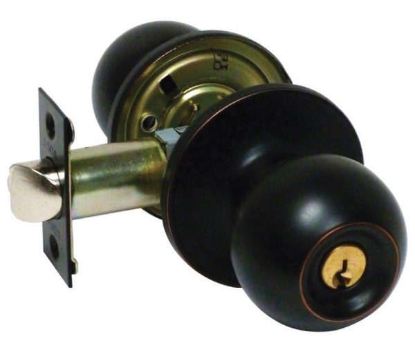 109773.jpg LSDA GRADE 3 ENTRY KNOB BALL ANTIQUE BRONZE KWIKSET 109773 - 00B11P K KA4