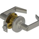 HAGER GRADE 1 CLASSROOM LEVER CLUTCH WITHNELL 2-3/4" ASA SCHLAGE C - 3470WTN26D