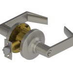 110689.jpg HAGER GRADE 1 CLASSROOM LEVER CLUTCH WITHNELL 2-3/4" ASA SCHLAGE C WITH INDICATOR- 3495WTN26D