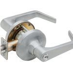 FALCON GRADE 1 ENTRY LEVER DANE 2-3/4" BACKSET SCHLAGE C - T511CP6D DAN626