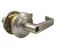 LSDA GRADE 2 ENTRY LEVER PROVIDENCE LESS LATCH LESS CYLINDER SATIN NICKEL L100 15LLLC