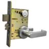 LSDA MORTISE LOCK APT/DORMITORY DEADBOLT WITH ROCKER MLF12SA26D