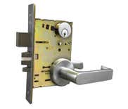 LSDA MORTISE LOCK STOREROOM WITH DEADBOLT MLF48SA26D