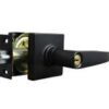 LSDA Grade 3 Entry Lever Grand Teton Square Rose Weiser Matte Black 50GT19W4-WAY