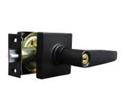 LSDA Grade 3 Entry Lever Grand Teton Square Rose Weiser Matte Black 50GT19W4-WAY