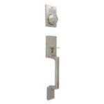 LSDA Grade 3 Handleset W Elec Deadbolt Square Rose Kwikset 40EPA15NE K