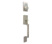 LSDA Grade 3 Handleset W Elec Deadbolt Square Rose Kwikset 40EPA15NE K