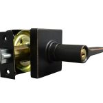 181670.jpg LSDA GRADE 3 ENTRY LEVER SQUARE ROSE AGED BRONZE WEISER - 50NE11P W4-WAY