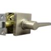 LSDA Grade 3 Passage Lever Square Rose Satin Nickel 51NE15 4-WAY