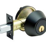 LSDA GRADE 3 DEADBOLT SINGLE WEISER E ADJUSTABLE UL MATTE BLACK 181681 - 20R19W ADJUSTABLE UL KA4