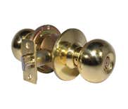 LSDA Grade 2 Storeroom Knob Plymouth 2-3/8" Schlage C 140P3 2-3/8SCH C074DL