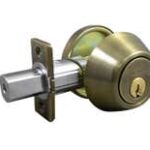 LSDA Grade 3 Single Cylinder Deadbolt Kwikset 4-WAY Removable Cylinder Antique Brass 20R5K 4-WAY KA4
