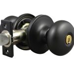 182322.jpg LSDA GRADE 3 ENTRY KNOB PLYMOUTH KWIKSET MATTE BLACK 182322 - 00P19K KA4