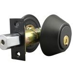 182327.jpg LSDA GRADE 3 DEADBOLT DOUBLE SCHLAGE C MATTE BLACK 182327 - 25R19S4WAY KA4
