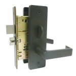 LSDA MORTISE LOCK PRIVACY DARK BRONZE 183408 - MLF19AA10B