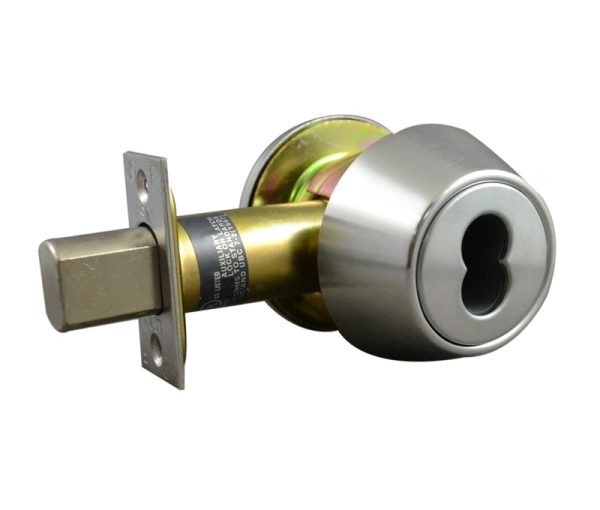 184494.jpg LSDA GRADE 1 SINGLE CYLINDER DEADBOLT SFIC SATIN CHROME 184494 - 2600SFIC26D2-3/4UL