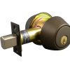 LSDA GRADE 1 DOUBLE CYLINDER DEADBOLT SCHLAGE C DARK BRONZE 184502 - 2650S10BE2-3/4UL