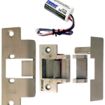 3000 Electric Strike Kit, Fire Rated, 12-24VAC/DC, Fail Secure, Contains: 30LC Body, 478-32D and 234-234X Adjustable Faceplates, LC100 Line Conditioner and 478-CCFP Competitor Filler Plate, Satin Stainless