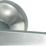 Exit Trim - 1800/2100/6100 Series Night Latch, Key in Lever x Rose, Augusta Lever, 6 Pin PARA Keyway, Grade 1, 626/US26D Satin Chrome