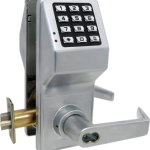 Trilogy T3 Keypad Double Sided Cylindrical Standalone Lock, Weather Proof, Best SFIC, 2000 Users, 40,000 Event Audit Trail and 500 Scheduled Events, 626/US26D Satin Chrome