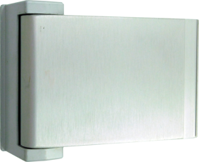 Push Paddle, Field Reversible, AL/SP28 Anodized Satin Aluminum