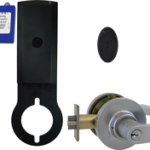 ArchiTech Network Wireless Cylindrical Lock, 5000 Users, 500 Scheduled Events, 36,000 Event Audit Trail, Surface Mount Electronics (S), Oval Prox Reader (1), Grade 1 Marks Lever (195), Storeroom Function (F), Schlage C Keyway, 626/US26D Satin Chrome