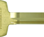 Best NS Key Blank, D Keyway, Do not Duplicate, No Border