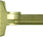 Best Premium NS Key Blank, WH Keyway, Premium Do not Duplicate, No Border