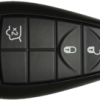 Jeep 4 Button FOBIK L, U, P, RG