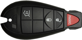 Jeep 4 Button FOBIK L, U, P, RG